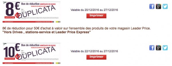 Bon De Reduction Leader Price A Imprimer