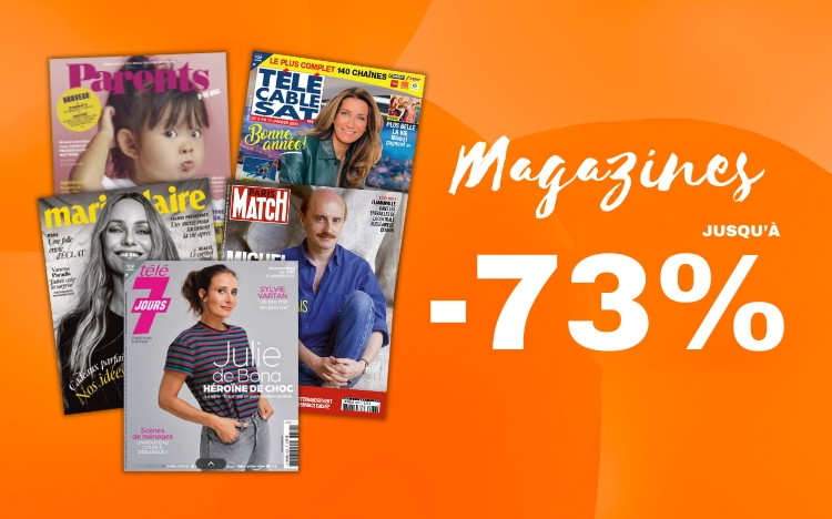 Promos abonnements magazines jusqu'à -73% magazines-soldes-25