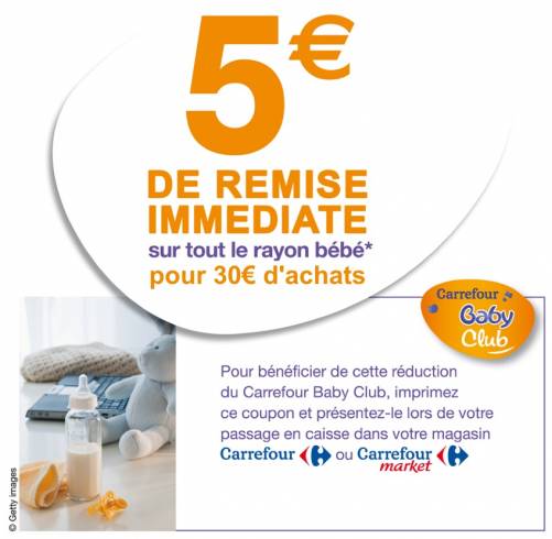 carrefour 5? de remise carrefour 5? de remise sur produits bébé