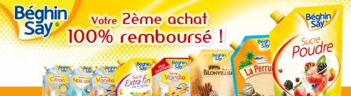 béghin say 100% remboursé votre 2ème achat béghin say 100% remboursé
