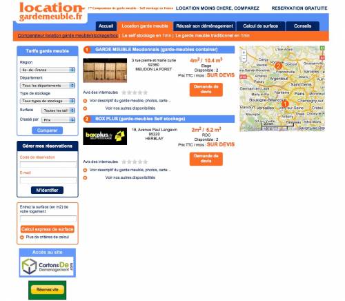 location-gardemeuble.fr comparer les prix des gardes meubles