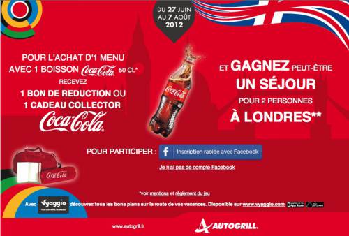 autogrill coca-cola autogrill offre des objets collector coca-cola