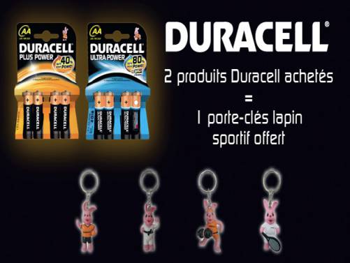 duracell porte clé offert lapin duracell porte clé gratuit