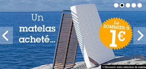 alinea promo matelas sommier alinéa 1 matelas acheté, le sommier pour 1?