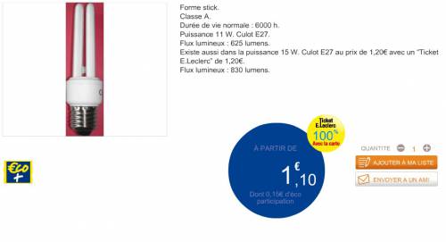 leclerc ampoule 100% remboursé leclerc ampoule 100% remboursé du 12 au 22 septembre limité à 15 ampoules par carte