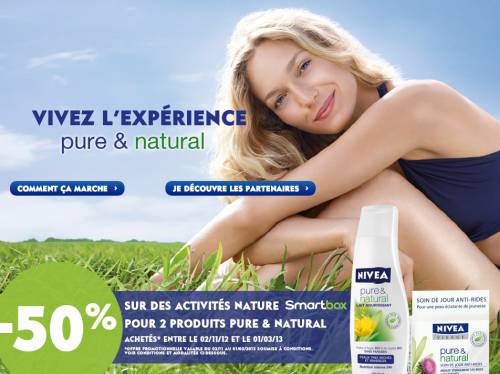 nivea smartbox activité avec réduction nivea pure