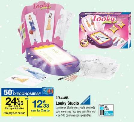 bon plan noël 2012 looky studio bon plan noël 2012 looky studio : 2 jeux pour 1? avec carrefour et odr