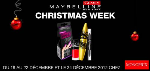 monoprix gemey monoprix gemey noël 2012 séance maqullage flash gratuite