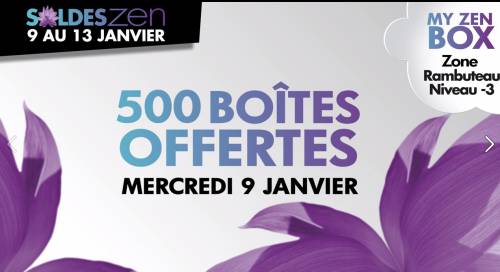 soldes zen hiver 2013 soldes zen hiver 2013 : boîtes offertes