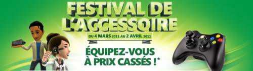 festival de l'accesoire xbox360 affiche festival de l'accesoire xbox360