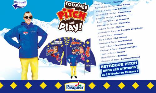 tournée pitch and play tournée pitch and play dans les stations de ski pendant l'hiver 2013