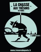 la chasse aux trésors de paris affiche la chasse aux trésors de paris