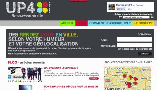 up4 : partager en ville up4 : partager en ville, le site en image