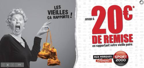 sport 2000 : vieilles chaussures 20? sport 2000 : vieilles chaussures 20? de remise en rapport votre ancienne paire