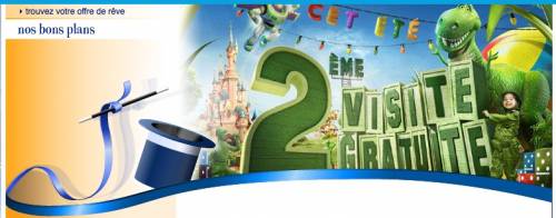 disneyland disneyland : la 2ème visite gratuite