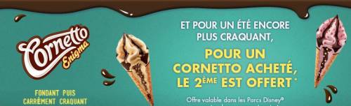 disneyland paris coupon glace disneyland paris coupon glace cornetto la 2ème est offerte