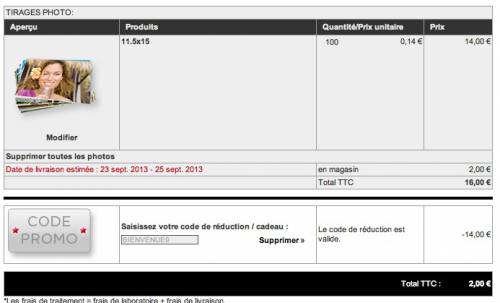fnac : bon plan 100 tirages photos fnac : bon plan 100 tirages photos pour 2? livraison comprise code promo