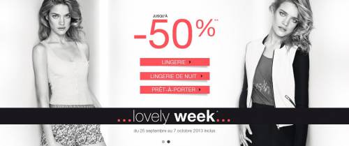 etam lovely week etam lovely week : 50% de réduction immédiate