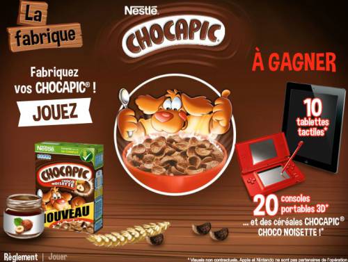 jeu-concours nestlé chocapic jeu-concours nestlé chocapic