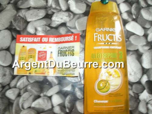 garnier on hair fructis nutri repair garnier on hair fructis nutri repair : offre satisfait ou remboursé