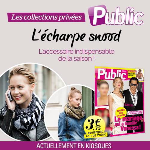 écharpe snood offerte avec public écharpe snood offerte avec public