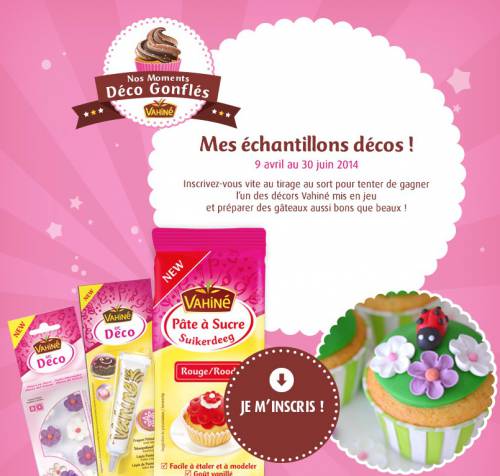 vahiné échantillons déco à gagner vahiné échantillons déco à gagner gratuitement jusqu'au 30 juin 2014