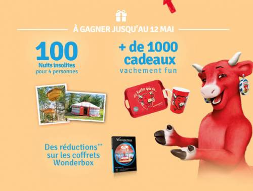 jeu quick la vache qui rit quick vache qui rit burger : gagner de nombreux cadeaux