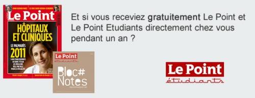 le point magazine le point abonnement gratuit 1 an