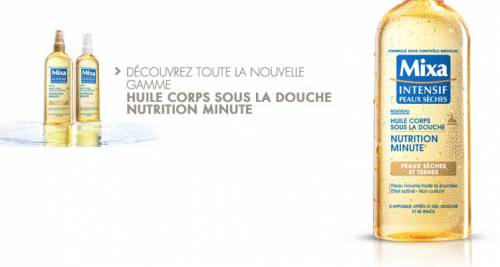 test huile corps douche mixa test huile corps douche mixa : 1000 exemplaires gratuits à gagner