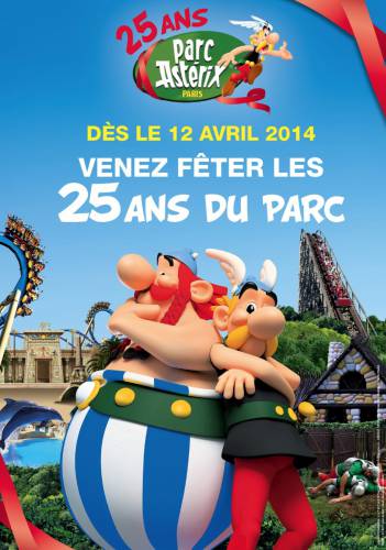 parc astérix 25 ans parc astérix 25 ans : offre promo 2 billets enfants gratuits pour l'achat d'un billet adulte liberté
