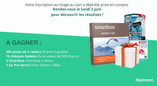 jeu-concours wilkinson xtreme 3 jeu-concours wilkinson xtreme 3 : rasoirs gratuits à gagner