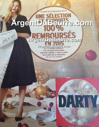 darty 100% remboursé darty 100% remboursé en 12 cartes cadeaux