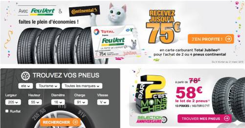 feu vert anniversaire 2015 feu vert anniversaire 2015 : promotions jusqu'à 75? offerts en carte carburant total jubileo pour l'achat de pneus continental