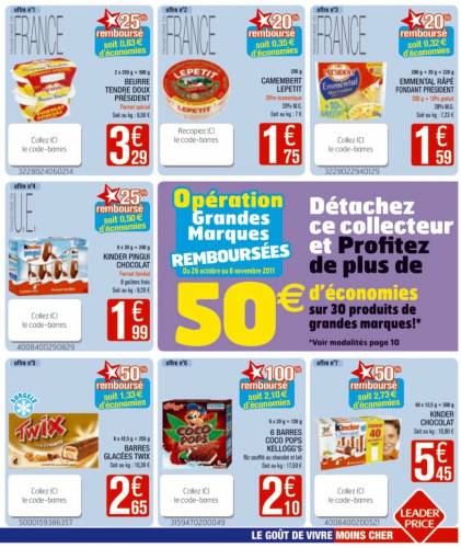 collecteur leader price collecteur leader price page 1
