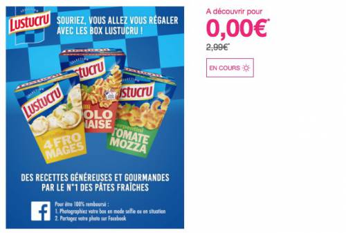 shopmium offre lustucru gratuit shopmium offre lustucru gratuit