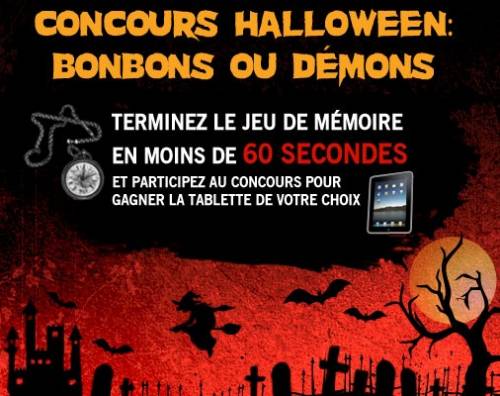 concours halloween gameloft concours halloween gameloft gagner un ipad 2