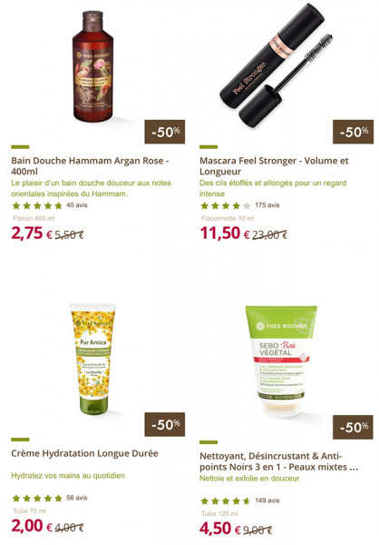 yves rocher départ été