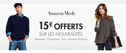 amazon mode rentrée 2016 : 15 euros offerts amazon mode rentrée 2016 : 15 euros offerts dès 50 euros d'achats
