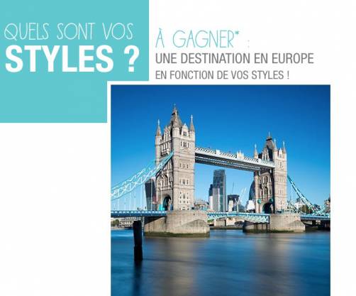 jeu krys rentrée 2015 jeu krys rentrée 2015 : un voyage en europe à gagner