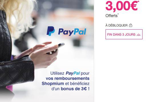 shopmium remboursement paypal shopmium remboursement paypal avec 3? offerts