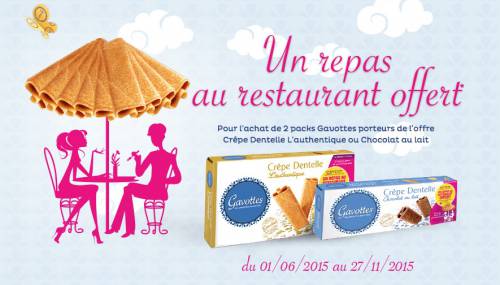gavottes : un repas au restaurant offert gavottes : un repas au restaurant offert pour une réservation avec 2 personnes