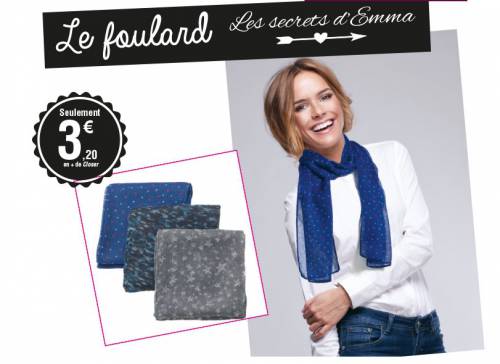 closer foulard secrets d'emma magazine closer avec foulard secrets d'emma pour 3,2 euros