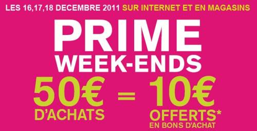 prime weekend aubert bon plan bébé aubert