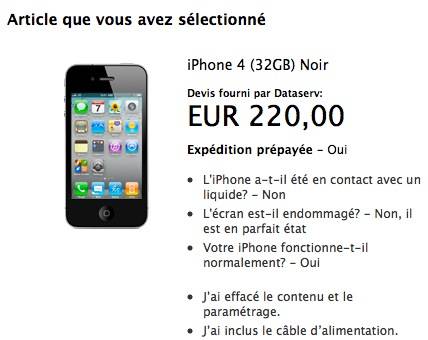 rachat et recyclage iphone 4 chez apple rachat et recyclage iphone 4 chez apple pour 220?