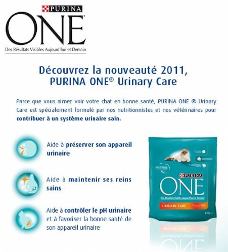 purina one urinary care purina one urinary care échantillon gratuit