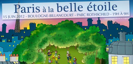 Paris à la belle étoile avec Michel et Augustin Paris à la belle étoile avec Michel et Augustin