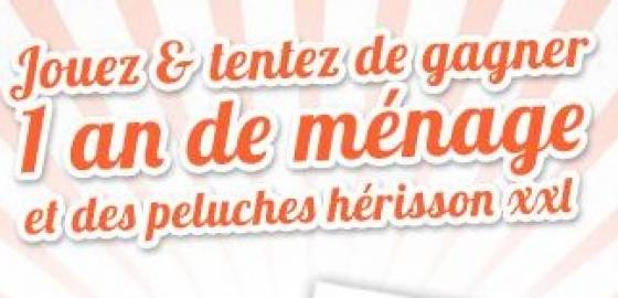 Gagner 1 an de ménage gratuit avec Spontex