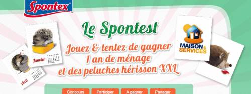 spontex : le spontest 1 an de ménage gratuit à gagner