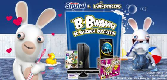 Signal Lapins Crétins : 15 Xbox Kinect à gagner Signal Lapins Crétins : 15 Xbox Kinect à gagner