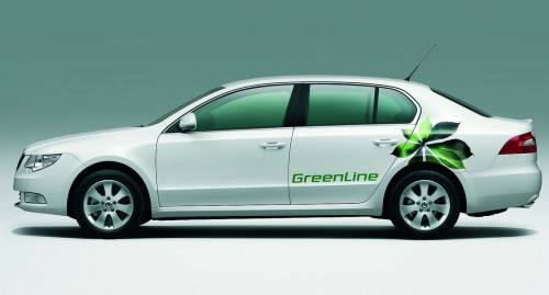 skoda greenline voiture skoda greenline